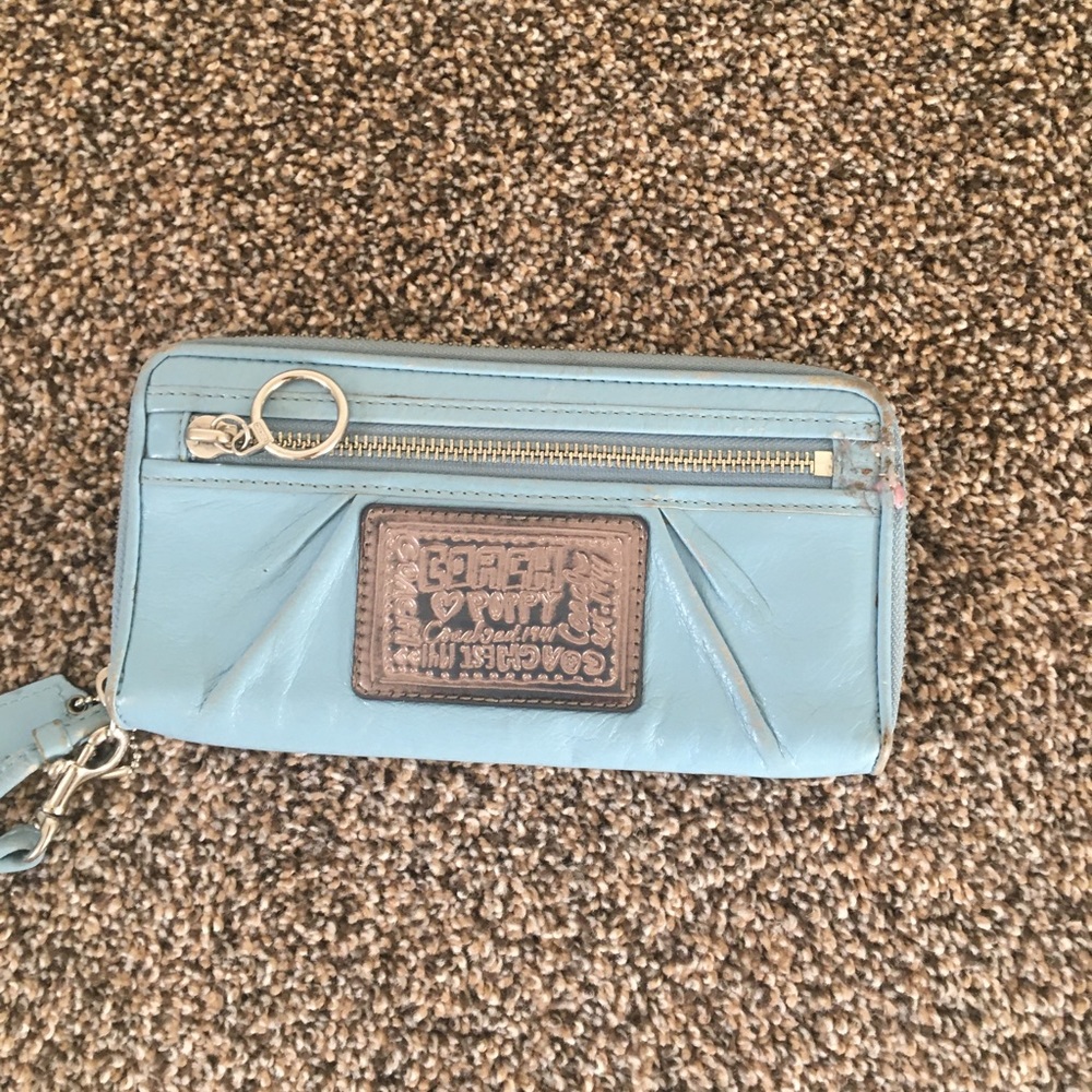 Coach poppy wallet
